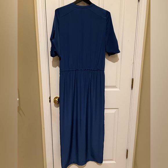 Chico’s 👗👚Black label Elegant Blue Maxi Dress & Chico’s Tunic Top 🎁 - Picture 10 of 16